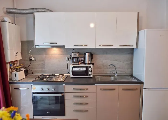 公寓 Glamour Sea View Family - N Pools