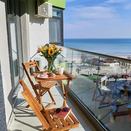 公寓 Glamour Sea View Family - N Pools